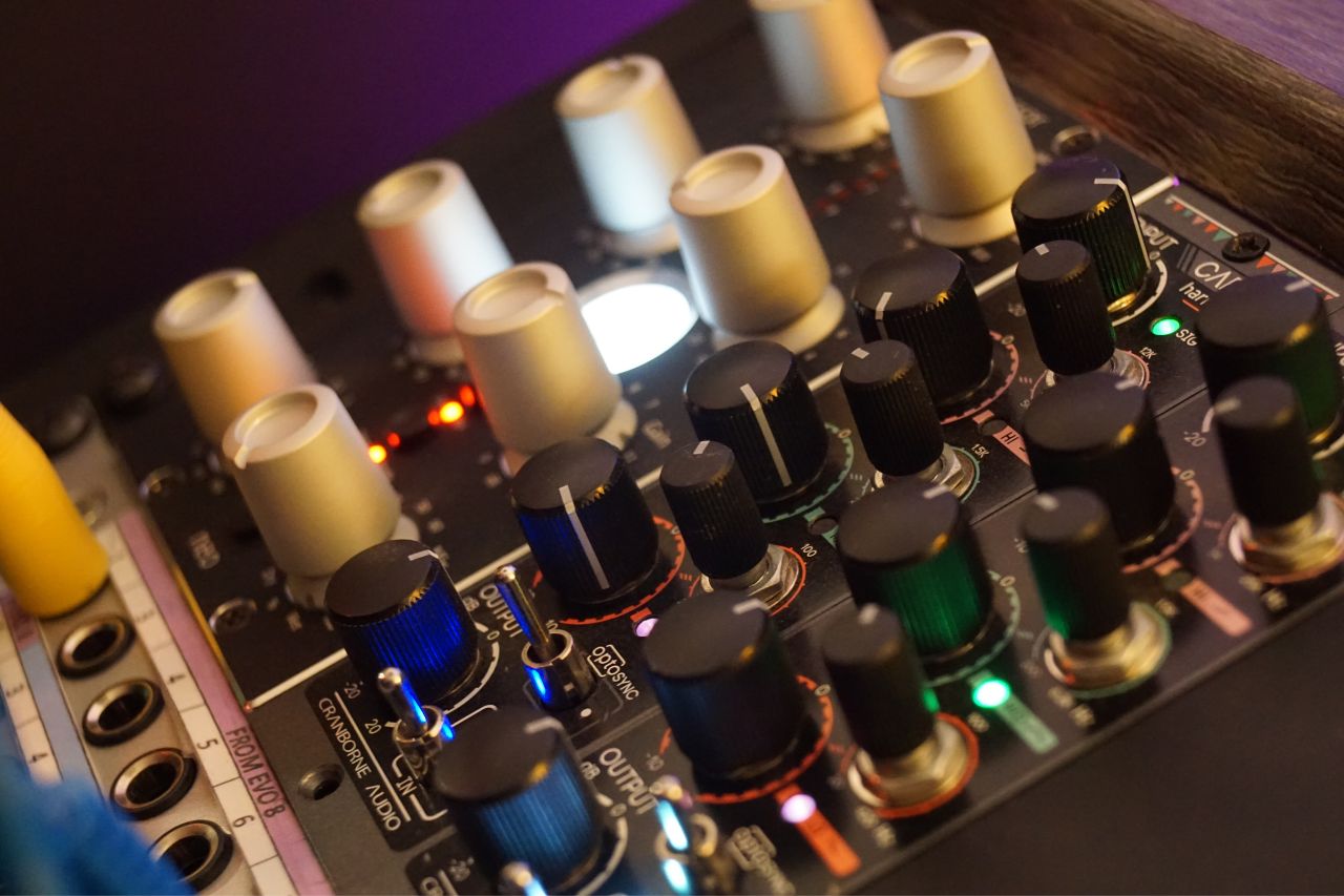 Mastering : des outils précis Equipement analogique du Studio